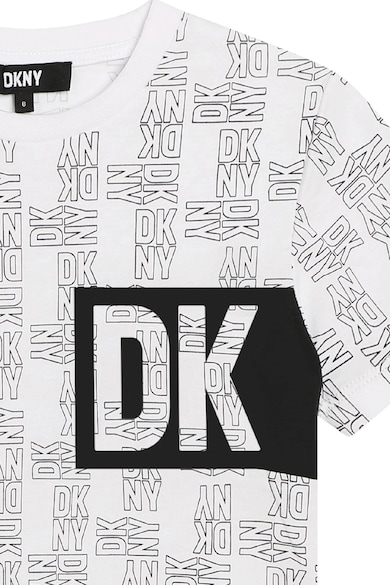 DKNY Tricou cu imprimeu logo Baieti