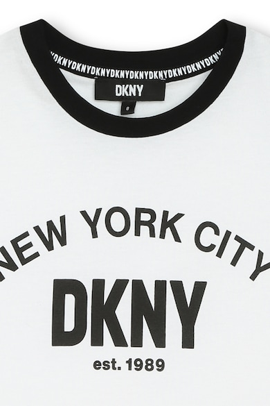 DKNY Тениска с лого и контрасти Момчета