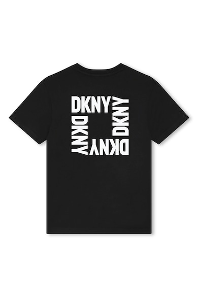 DKNY Tricou cu imprimeu logo Fete