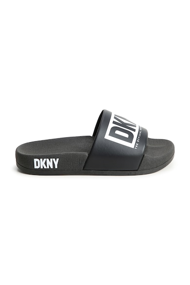 DKNY Papuci cu imprimeu logo Fete