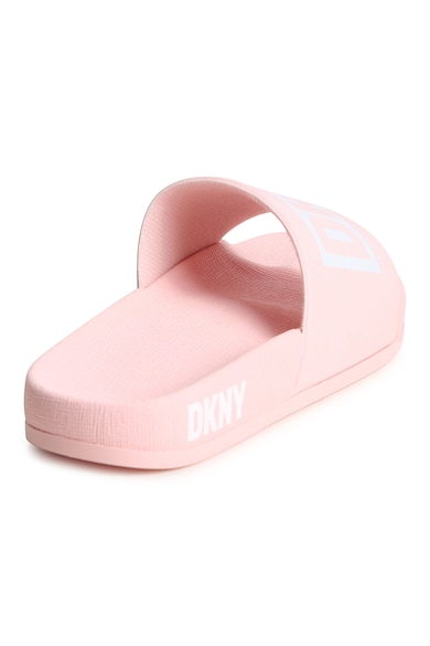DKNY Papuci cu imprimeu logo Fete