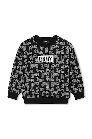 DKNY Logómintás pulóver Lány