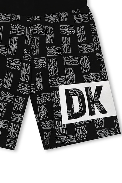 DKNY Bermude cu imprimeu logo Fete