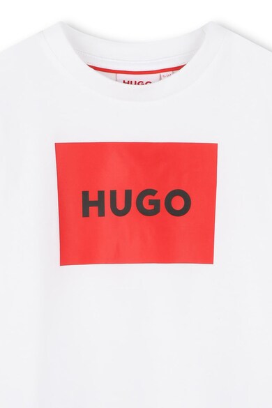 HUGO Tricou cu imprimeu logo Baieti