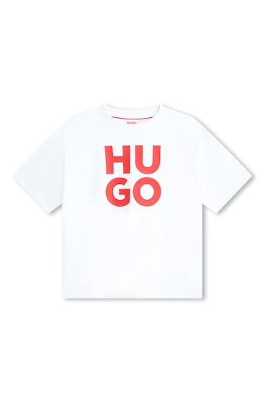 HUGO Tricou cu imprimeu logo Baieti