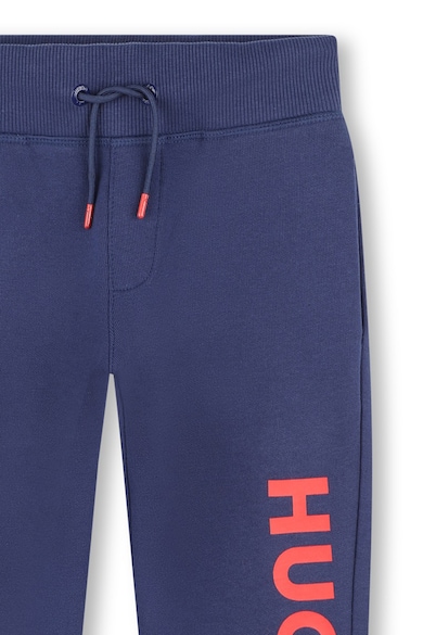 HUGO Спортен панталон с контрастно лого Момчета