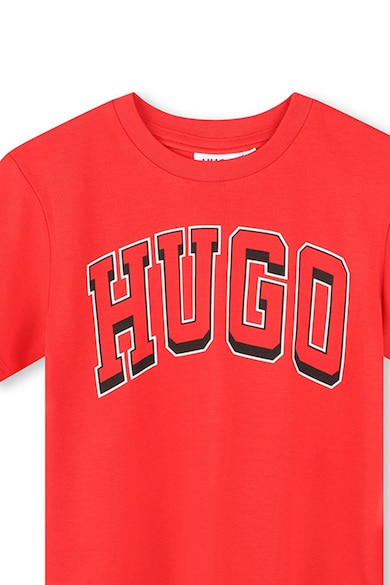 HUGO Tricou cu imprimeu logo Baieti