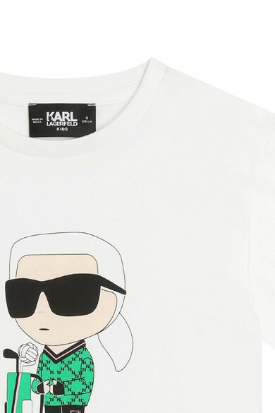 KARL LAGERFELD KIDS Тениска с лого Момчета