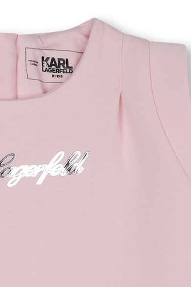 KARL LAGERFELD KIDS Права рокля с лого Момичета