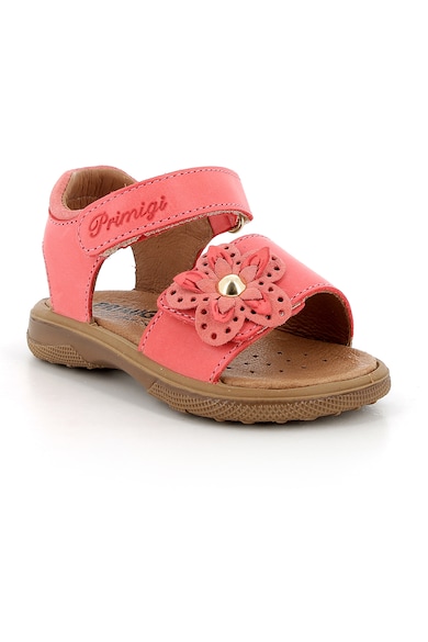 Primigi Велурени сандали с флорални апликации Момичета