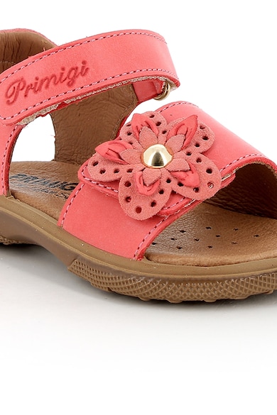 Primigi Велурени сандали с флорални апликации Момичета