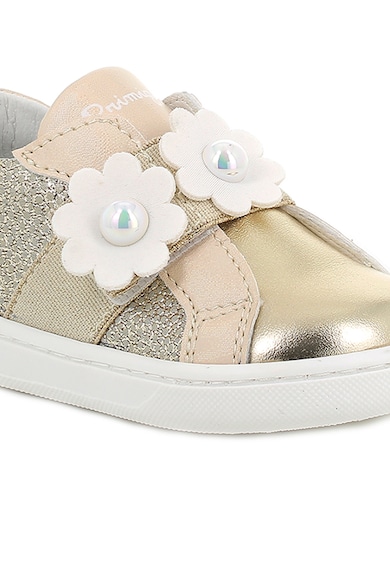 Primigi Спортни обувки от еко кожа с флорална апликация Момичета