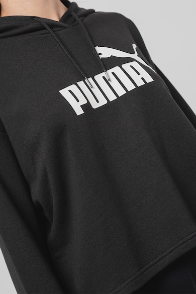 Puma Essentials kapucnis crop pulóver női