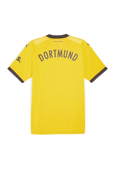 Puma Tricou cu dryCELL si decolteu la baza gatului, pentru fotbal Borussia Dortmund Barbati