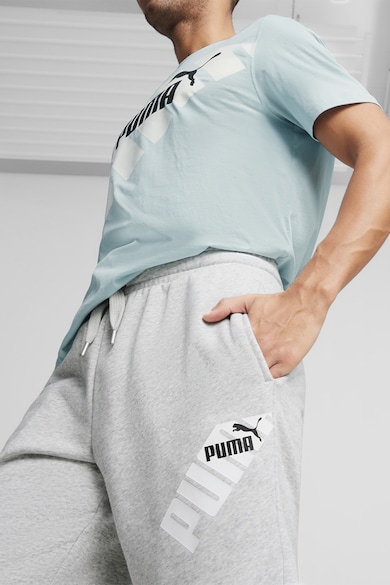 Puma Къс панталон Power Graphic с лого Мъже