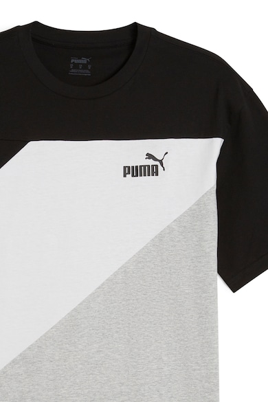 Puma Colorbock dizájnú póló diszkrét logóval férfi