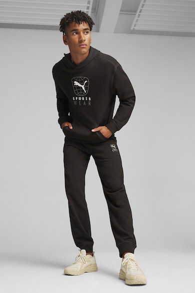 Puma Better Sportswear szűkülő szárú szabadidőnadrág húzózsinóros derékrésszel férfi