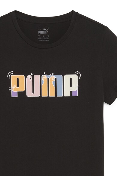 Puma Памучна тениска ESS+ на лога Жени