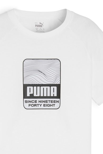 Puma Tricou cu imprimeu logo pentru fitness Baieti
