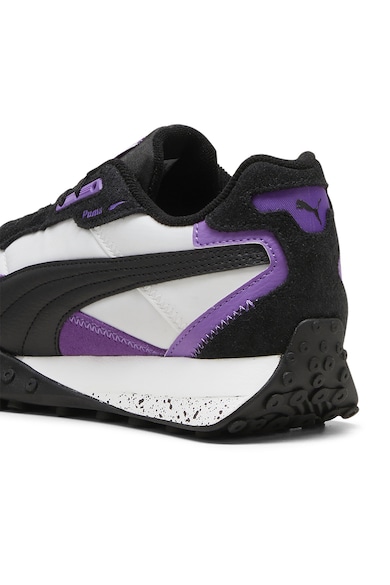 Puma Pantofi sport unisex cu detalii de piele intoarsa Blktop Rider Femei