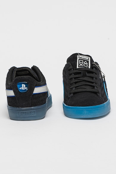 Puma Велурени спортни обувки Playstation с лого Мъже
