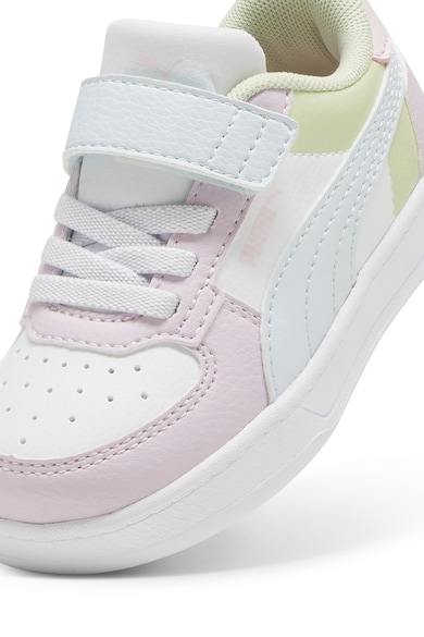 Puma Pantofi sport cu velcro si model colorblock Caven Fete