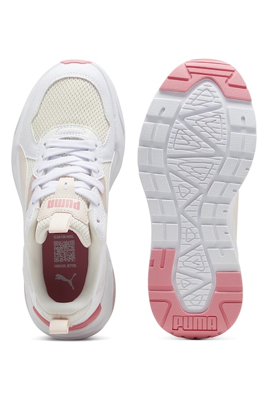 Puma Мрежести спортни обувки Trinity Lite с еко кожа Момичета