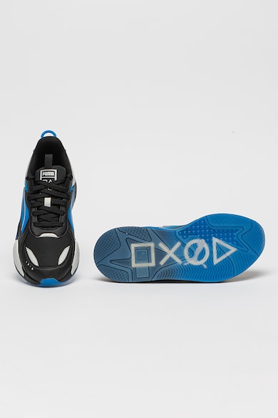 Puma Текстилни спортни обувки Rs-X Playstation с лого Мъже