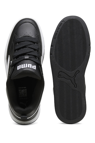 Puma Park műbőr sneaker logós részletekkel férfi