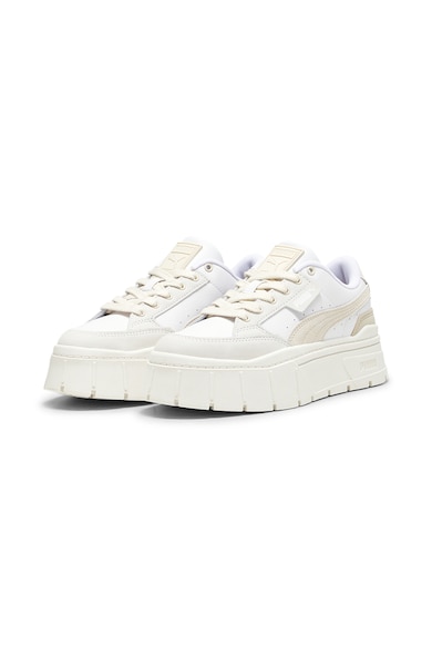 Puma Mayze Stack Luxe flatform sneaker nyersbőr betétekkel női