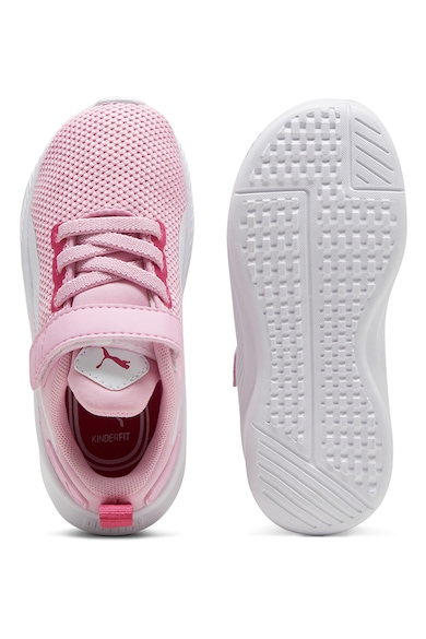 Puma Pantofi sport cu sireturi elastice pentru alergare Flyer Runner V Fete