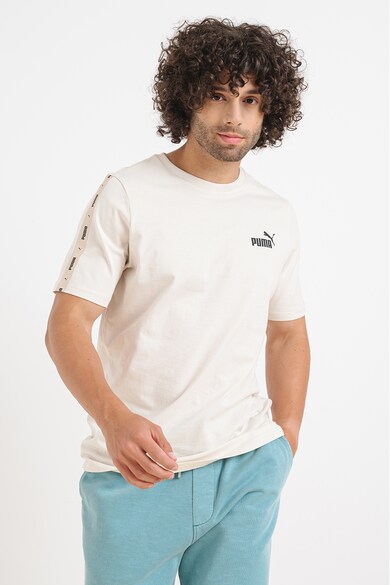 Puma Тениска Essentials+ с овално деколте и лого Мъже