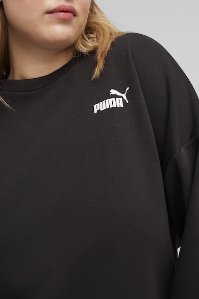 Puma ESS+ kerek nyakú logós pulóver női