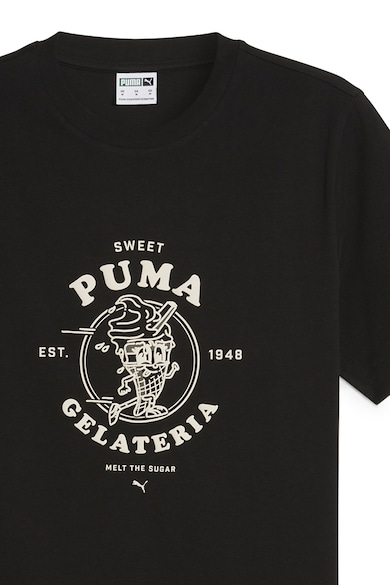 Puma Памучна тениска с принт Мъже