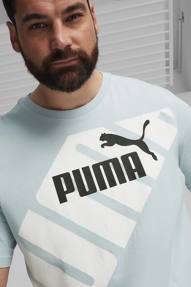 Puma Tricou regular fit cu imprimeu logo Power Barbati