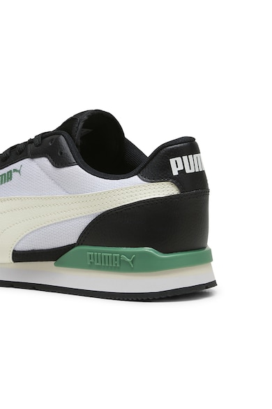 Puma Runner műbőr sneaker hálós anyagbetétekkel férfi
