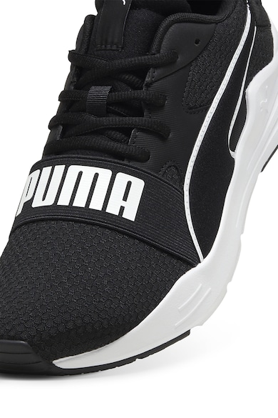 Puma Pantofi sport din material textil cu logo Wired Run Pure Barbati