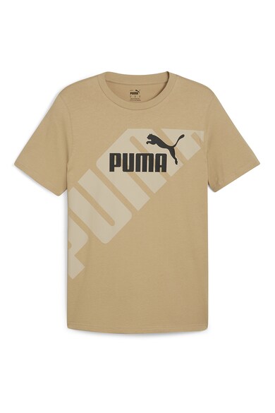 Puma Normál fazonú logómintás póló férfi