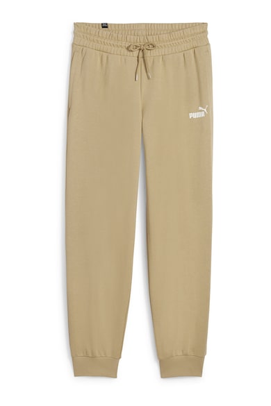 Puma Pantaloni de trening relaxed fit cu logo Essetials+ Femei