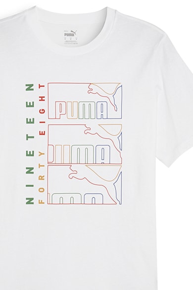 Puma Памучна тениска Graphics с лого Мъже