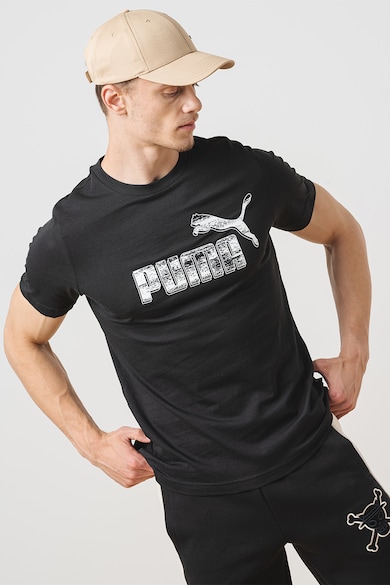Puma Памучна тениска Graphics No. 1 с лого Мъже