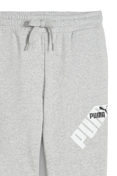 Puma Pantaloni de trening cu imprimeu logo si snur in talie Power Barbati