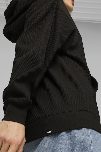 Puma HER cipzáros kapucnis pulóver texturált dizájnnal női