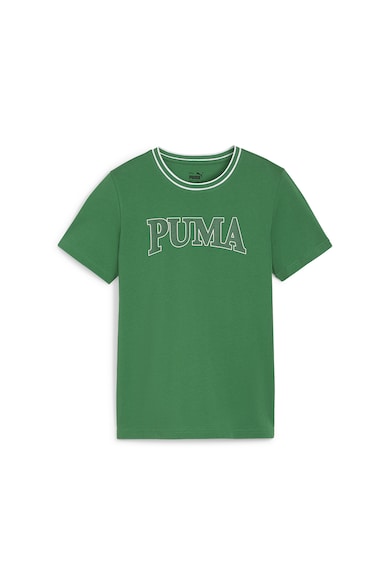 Puma Tricou de bumbac cu imprimeu logo Squad Baieti