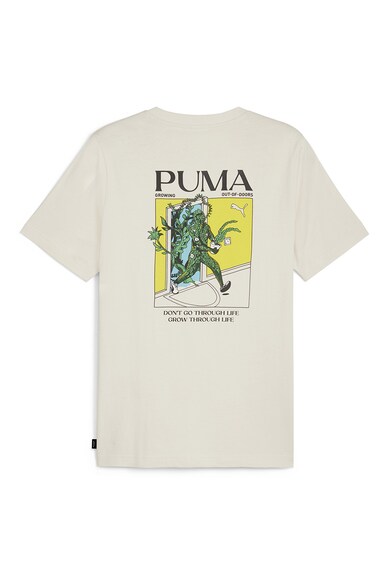 Puma Тениска с овално деколте и шарка Мъже