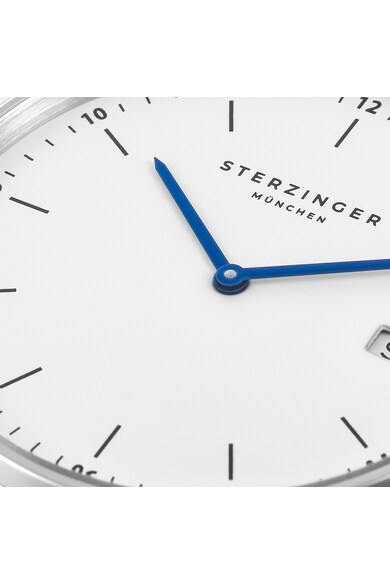 Sterzinger München Кварцов часовник Zeitmesser 19089 с кожена каишка Мъже