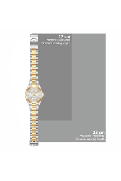 Rhodenwald & Söhne Двуцветен часовник от неръждаема стомана Жени
