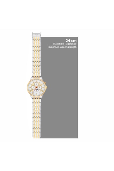 Rhodenwald & Söhne Мултифункционален часовник с метална верижка Мъже