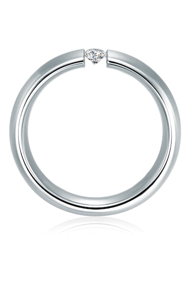 Trilani Ring, Inel de otel inoxidabil cu cristale europene Femei