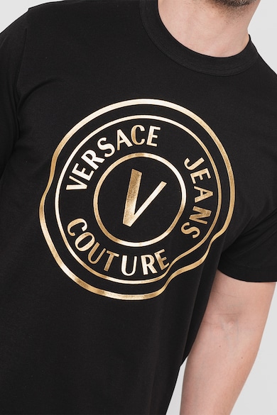 Versace Jeans Couture Kerek nyakú logós póló férfi